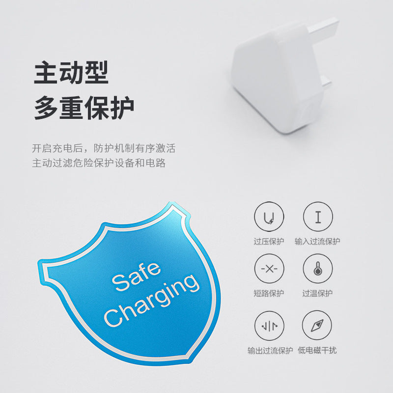 5v 1a uk plug charger for apple iphones, cross-border ce certified usb charging adapter set