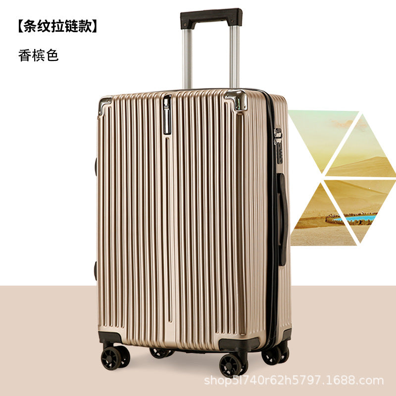 New trolley case universal wheel men and women 24 inch aluminum frame password luggage boarding travel bags students directly from the manufacturer