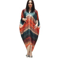 Orange snake pattern