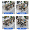 Screen desk partition clerk table office office building desk combination staff booth a802