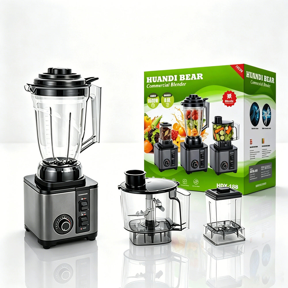 Carefully selected juicer multi-function wall breaking machine, durable stainless steel, large capacity ice crusher, cross-border commercial wall breaking machine