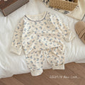 [maternal and infant grade a] blue floral [moisture wicking]