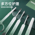 New arrival cross-border nail clipper suitgerman precision nail clipper suit manicure tool 9-piece set with tweezers and ear spoons