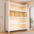 Home & office steel storage cabinet - multi-functional display shelf - bedroom, balcony, and living room storage - file cabinet