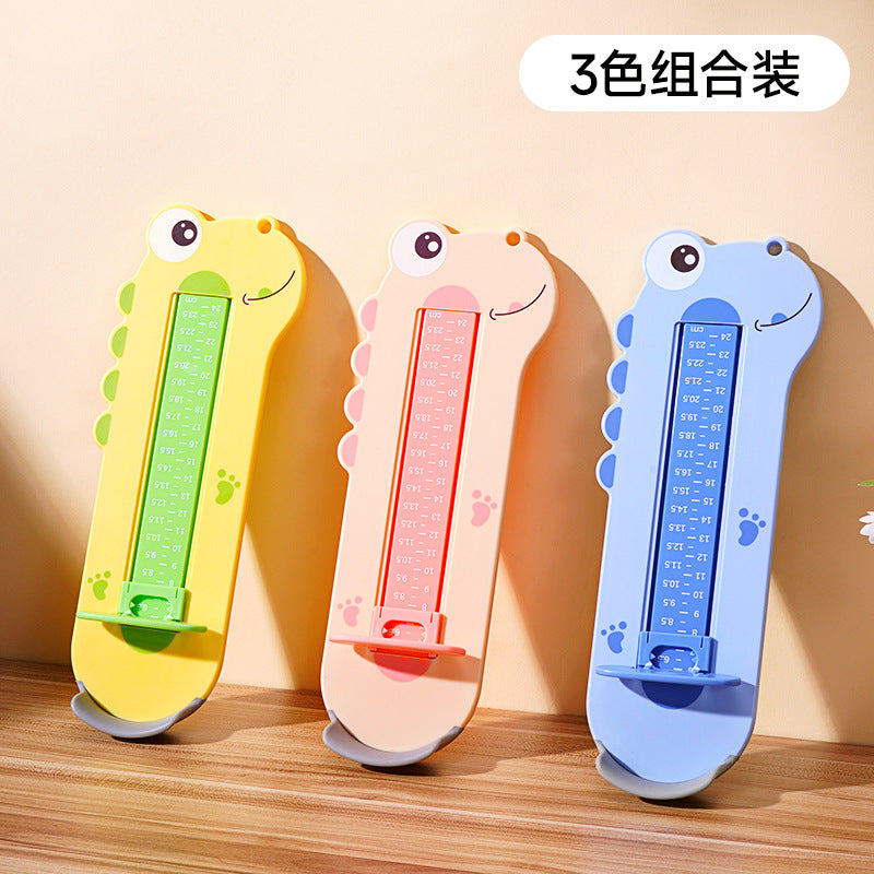Kids' foot measuring device - accurate foot length & shoe insole length measurement tool for babies & toddlers - universal home use