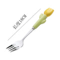Yellow tulip fork