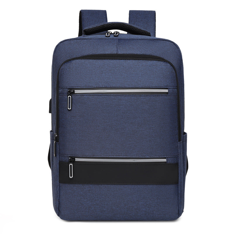 New Men's Casual Business Backpack Multifunctional Large Capacity Computer Backpack Outdoor Travel Burden Reduction Student Backpack