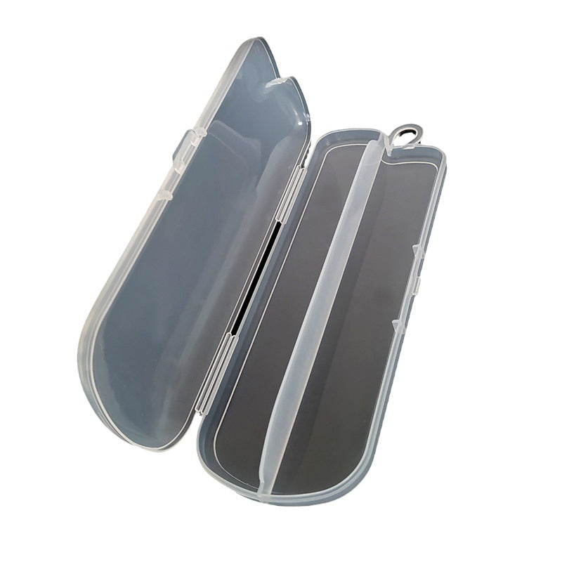 Baby spoon storage box two spoons dust box food grade PP storage box