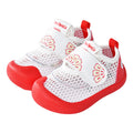 Baby sandals for boys, summer first walker shoes, 0-1-2 years old infant anti-slip soft sole mesh shoes for babies and toddlers, baby girl shoes