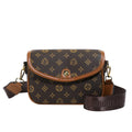 shoulder bag for women, 2025 new arrival, elegant and versatile, fashionable casual crossbody bag, european and american style, classic monogram small square bag
