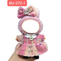Labubu doll clothes labubu 17cm doll cute dress up one, two, three instead of suitstuffed toys