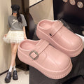Eva slippers women's summer outwear heightened thick sole sandals casualplaid beach birkenstock shoes non-slipeasiest for match