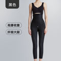 Wow, waist and leg ring suction post-surgery body shaping pants, first-stage liposuction inner side, women's belly tightening and butt lifting cropped pants, high waist shaping girdle