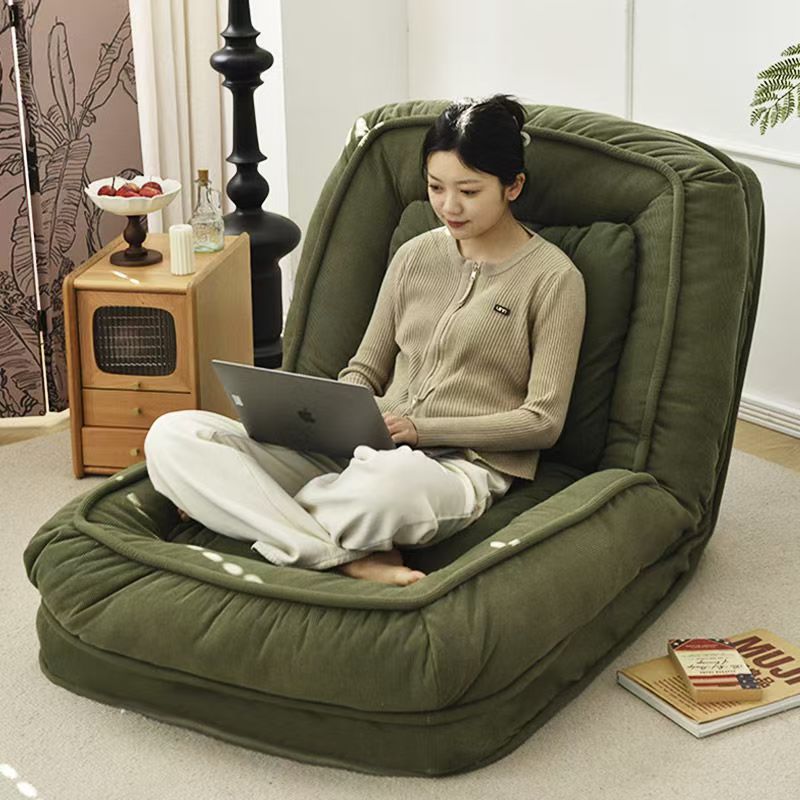 Human dog house sofa bed lazy sofa bedroom popular foldable rental room balcony sofa chair manufacturer personalized