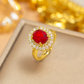 J17 gold-ruby ring