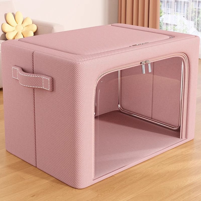 Large window clothes sorting box storage box household fabric packing thick clothes quilt storage box wardrobe special box