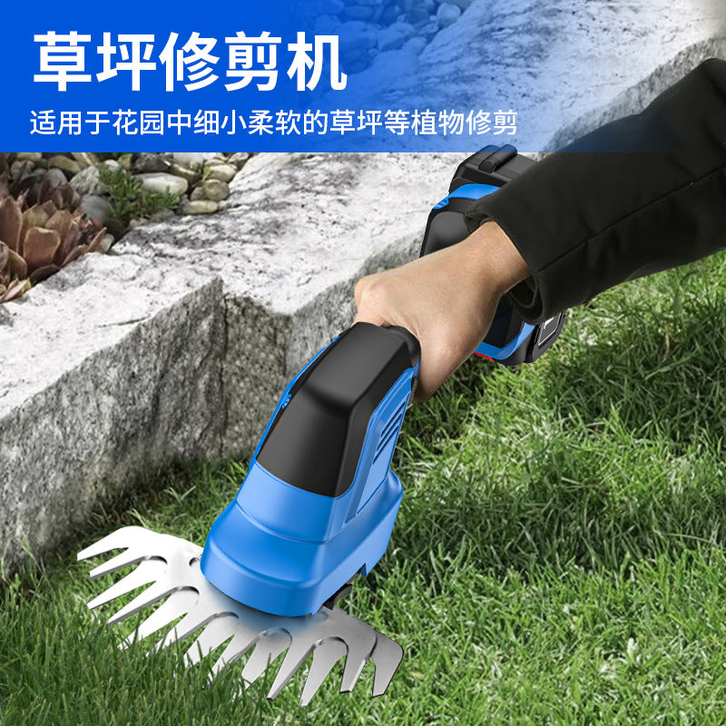 Pruning grass fence scissors rechargeable pruning green belt gardening pruning one-handed electric hedge trimmer  wholesale