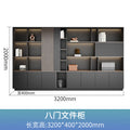 Walnut color 3200*400mm eight-door cabinet (including delivery)