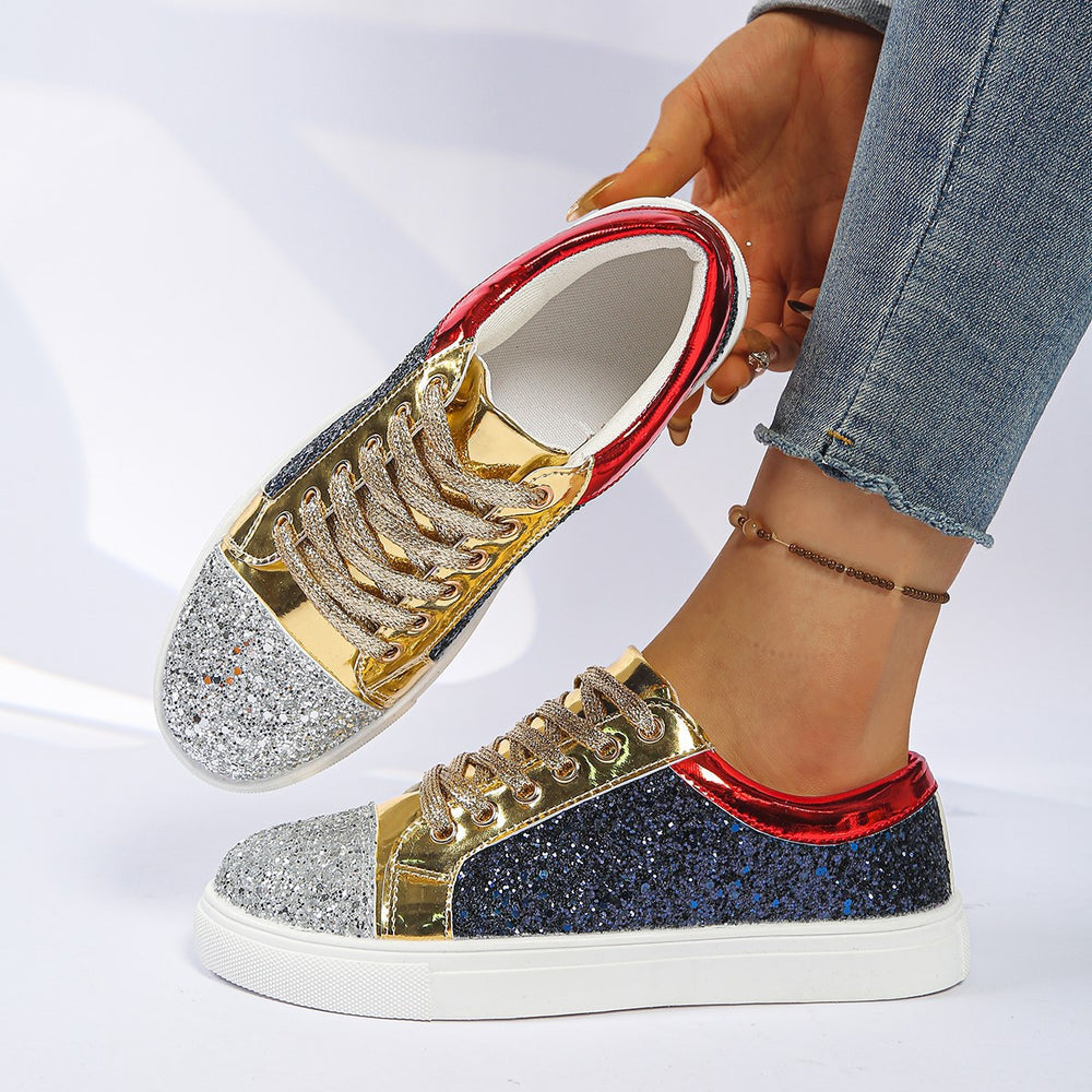 Exportplus sizecasualflats women's fashionnew arrival round toe thick solecasual shoes women's exportflats