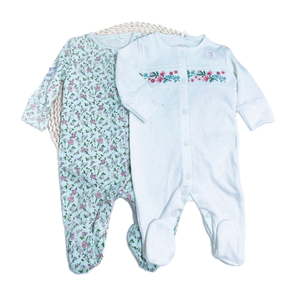Original export overstock: baby girl's all-season long-sleeve romper - infant bodysuit, baby onesie, toddler jumpsuit