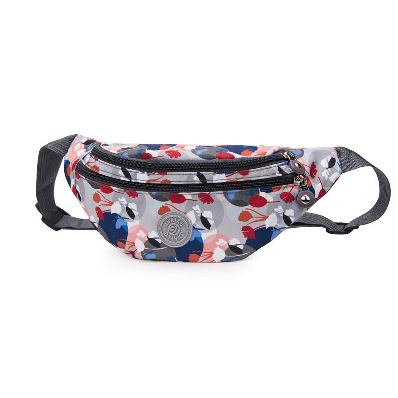 Cross-border hot-selling fashion popular women's fanny pack Oxford cloth chest messenger bag breast bag wholesale order FANNY PACK