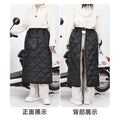 Electric vehicle battery vehicle leg protection half body windproof skirt fleece-linedthickenedwaterproofnew arrival cycling wind skirt winter
