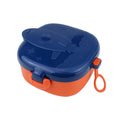 Baby insulated food bowl with water injection, 316 stainless steel baby lunch box, maternity and baby supplies, children's tableware wholesale