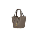 Bags 2024 new arrival bucket bag vegetable basket women's bag genuine leather satchel bag mommy bag bridal wedding bag high-end