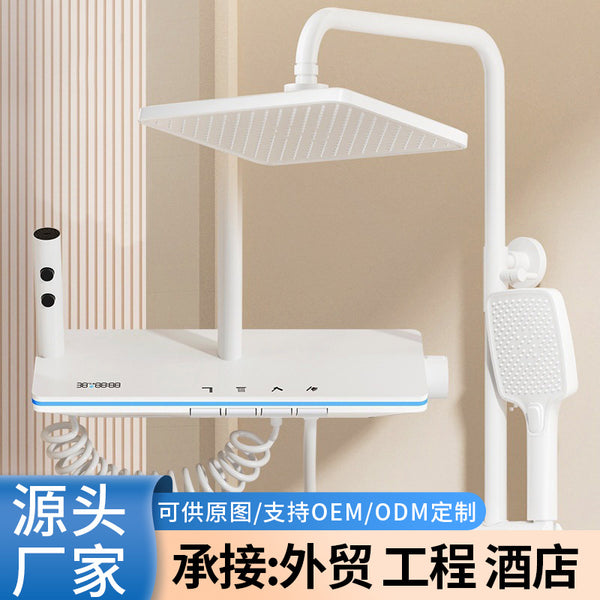 Bathroom household bath shower set, hotel bathroom thermostatic shower, engineering special shower manufacturer wholesale