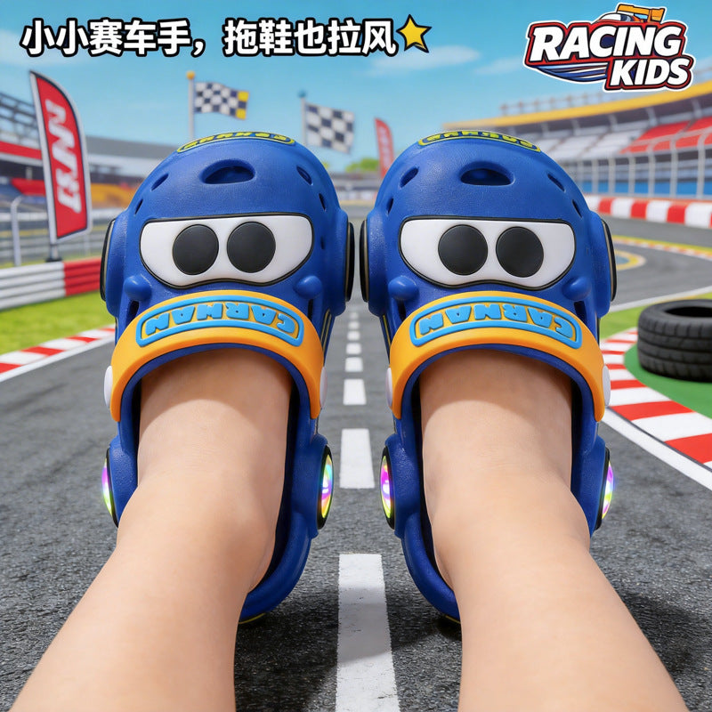 Kids' clogs: summer indoor anti-slip footwear for boys and girls - cute and comfortable