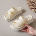Women's summer slides: new non-slip, versatile, casual, height-increasing, premium soft sole thong sandals