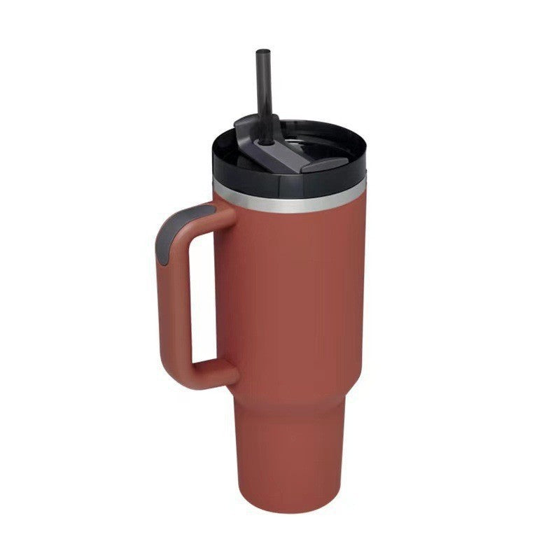 amazon 304 stainless steel thermos cup 40oz portable sealed car cup outdoor travel ice cup
