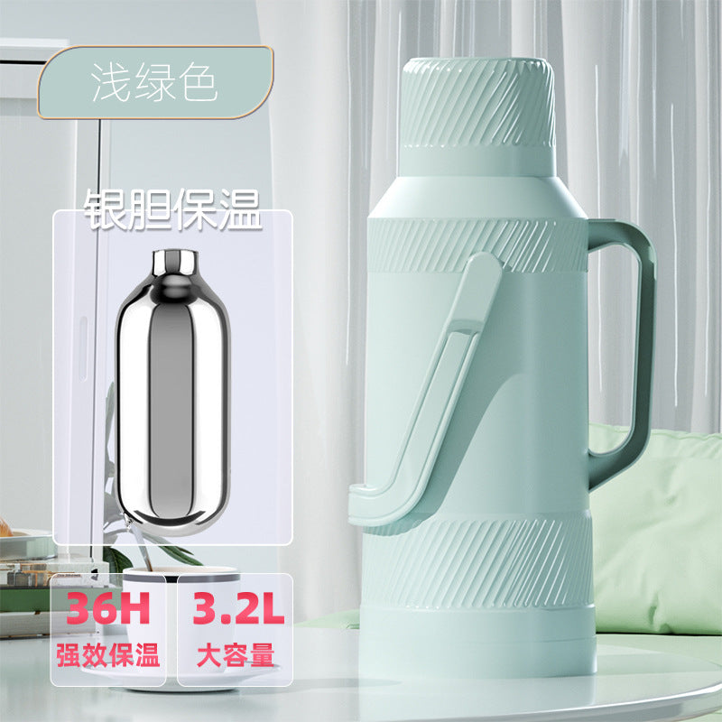 Household thermos student hot water kettle old-fashioned glass liner thermos kettle hot water bottle dormitory factory dropshipping