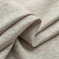 Classy frenchaccessible luxury coffee color fabric and gauze living room balcony light-proof and opaque curtain gauze curtain keqiao wholesale