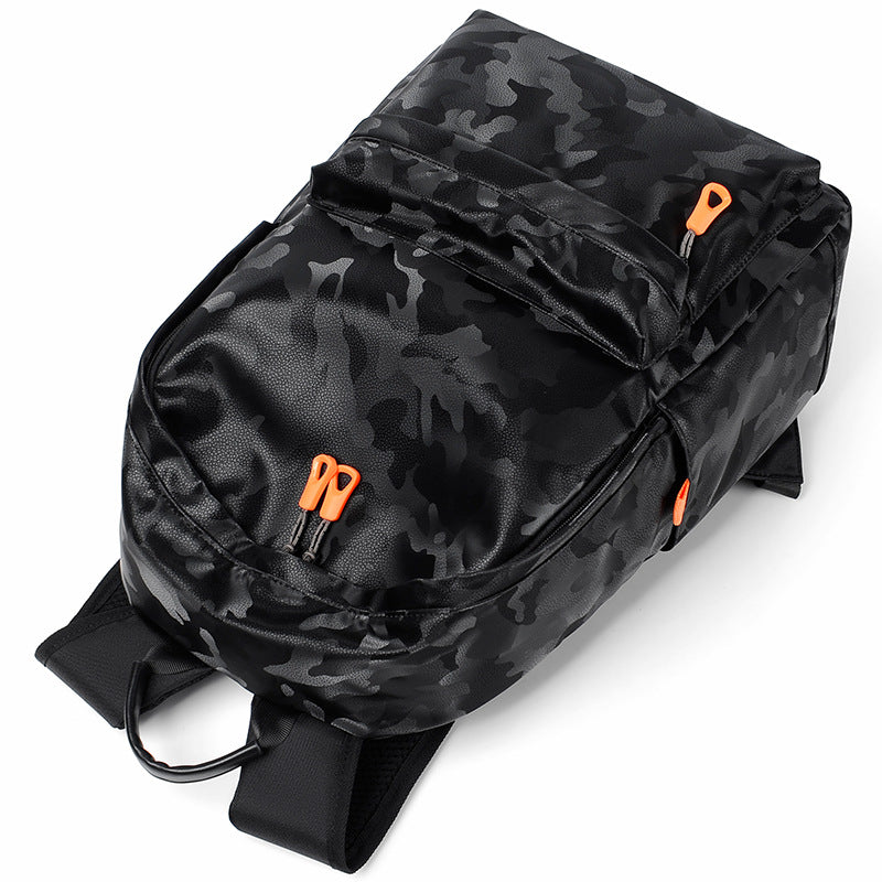 Cross-border new fashion student schoolbag casual backpack unisex computer backpack camouflage backpack