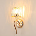 Nordic light luxury wall lamp modern living room tv background wall light aisle bedroom bedside minimalist led crystal wall sconce