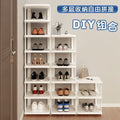 Shoe rack simple door dormitory rental house living room multi-layer for home economical shoe rack vertical storage handy gadget