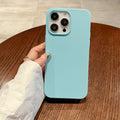Matte frosted large hole candy color phone case for apple 16 pro, iphone 13 anti-drop tpu full coverage 15 protective case