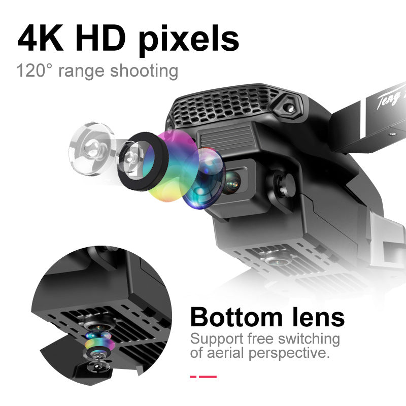 E88 cross-border foldable drone aerial photography hd quadcopter air pressure altitude hold remote control aircraft toy