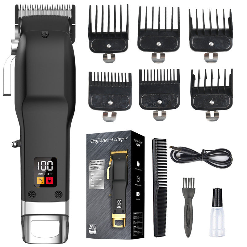 new arrival electric clipper hairdresser digital display electric clipper multi-function hairdresser for home hair clipper