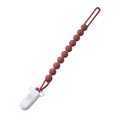baby pacifier anti-chain kids teether toy anti-lost chain food grade silicone all-in-one pacifier chain