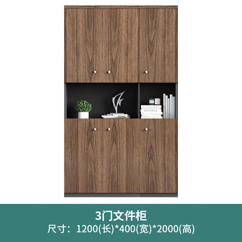 Saint li office file cabinet, wooden low cabinet, floor-standing storage cabinet, storage cabinet, office staff files