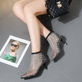 Women's cutout high heels - new breathable pointed-toe stiletto heels for women - sexy & stylish spring/summer high heel sandals