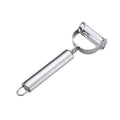 Stainless steel 2-in-1 multifunctional smiley face peeler - double-ended fruit, vegetable, potato, and melon peeler - kitchen tool peeler wholesale