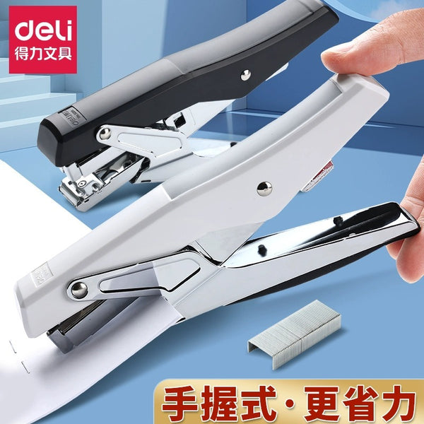 Deli Stationery 0329 Hand-held Stapler No. 12 Labor-saving Stapler Office Learning 12 #Stapling Machine