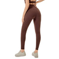 Export cross-border tummy-tightening sports pants, high-waisted peach butt fitness pants, t-line-free outwear running yoga pants