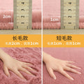 Imitation rabbit fur carpet bedroom bedside blanket thick living room cloakroom whiteinsstuffed room sofa floor mat bay window
