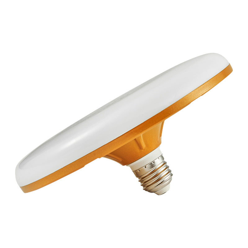 Applicable LED flying saucer light E27 screw lighting workshop white disc light household super bright energy saving