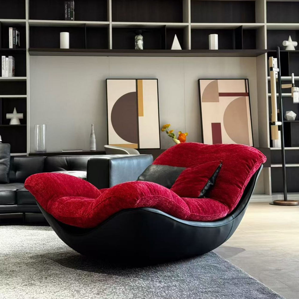 2025 tatami modern living room black fiberglass home lounge chair retro eggshell sofa chair eggshell lounge chair