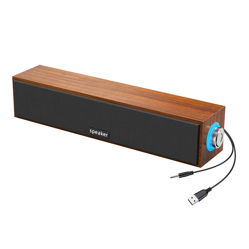 long wired bluetooth speaker for home desktop desktop dual speaker subwoofer computer audio e3090